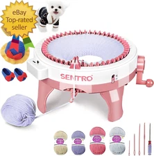 48 Needles Knitting Machines with Row Counter Smart Knitting Crochet Machine Wea