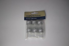 NEW Crafters Choice Glass Tube 4 Pack By Spotlight
