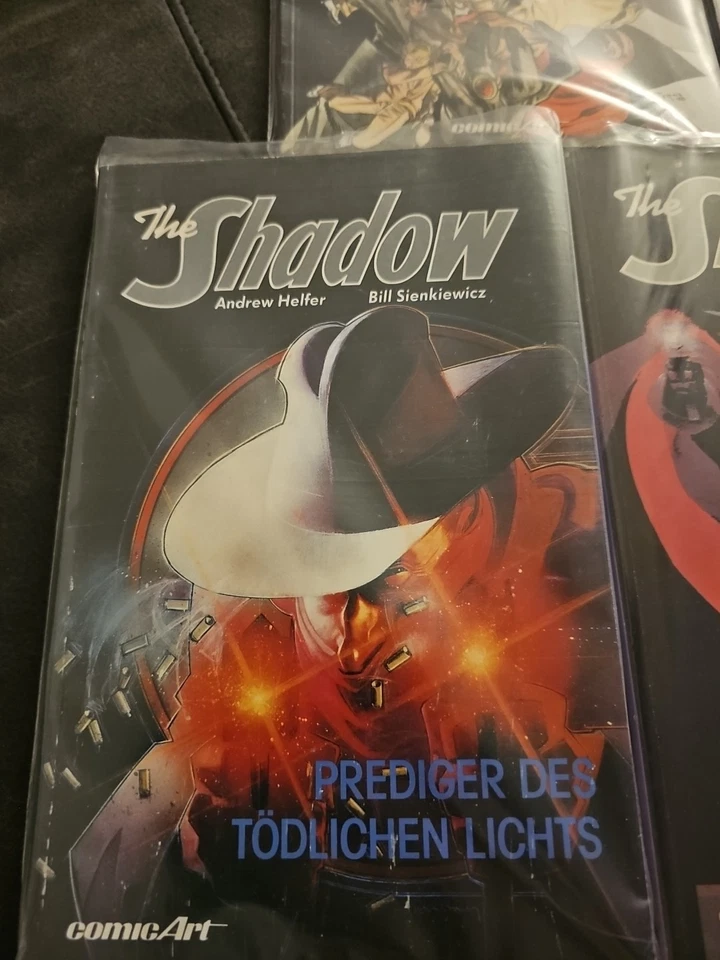 The Shadow Nr. 1 2 3 4 5 Comic Art Carlsen (1990-1992) - 5 Softcover DEUTSCH k2 - Bild 4 von 4