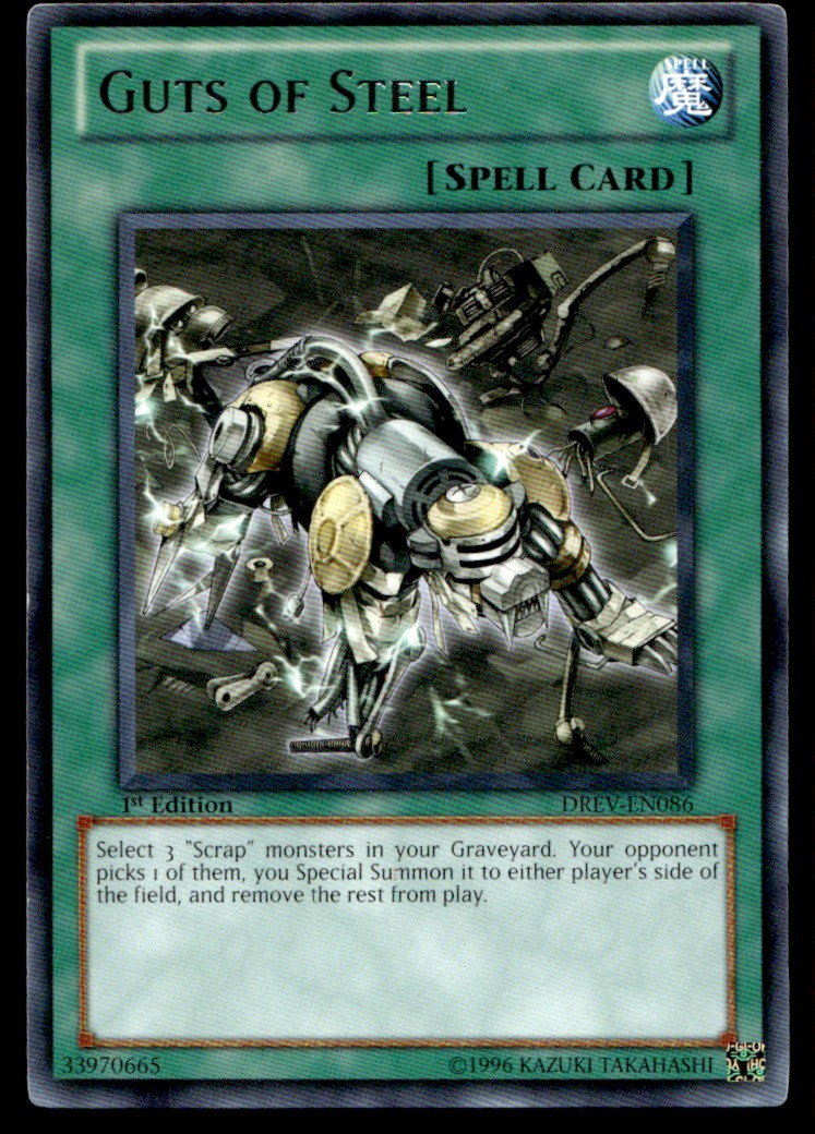Guts of Steel Duelist Revolution DREV-EN086 MP YuGiOh TCG