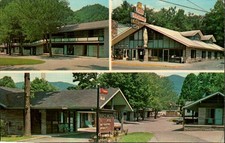 Vintage Kings Motel & Restaurant Gatlinburg TN Postcard Dexter Press