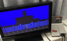 NES ~ THE ADDAMS FAMILY ~ Nintendo Game 3 Screw NES-6Z-AUS Game Cart Only Pal A