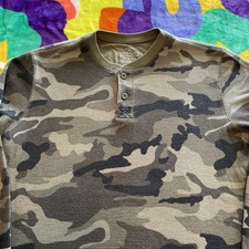 トップス 00s faded glory camo thermal l/s tee xl $_12.JPG?set_id=880000500F