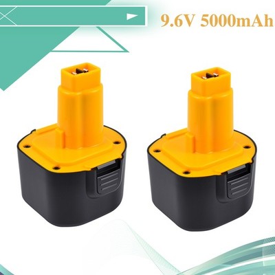 2X9.6V 5AH Ni-MH Akku für Dewalt DE9062 DW9062 DE9061 DW9061 DE9036 DW9036 DW926