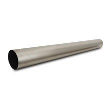 Vibrant 13374 Straight Titanium Tubing, 3 Inch O.D., Polished