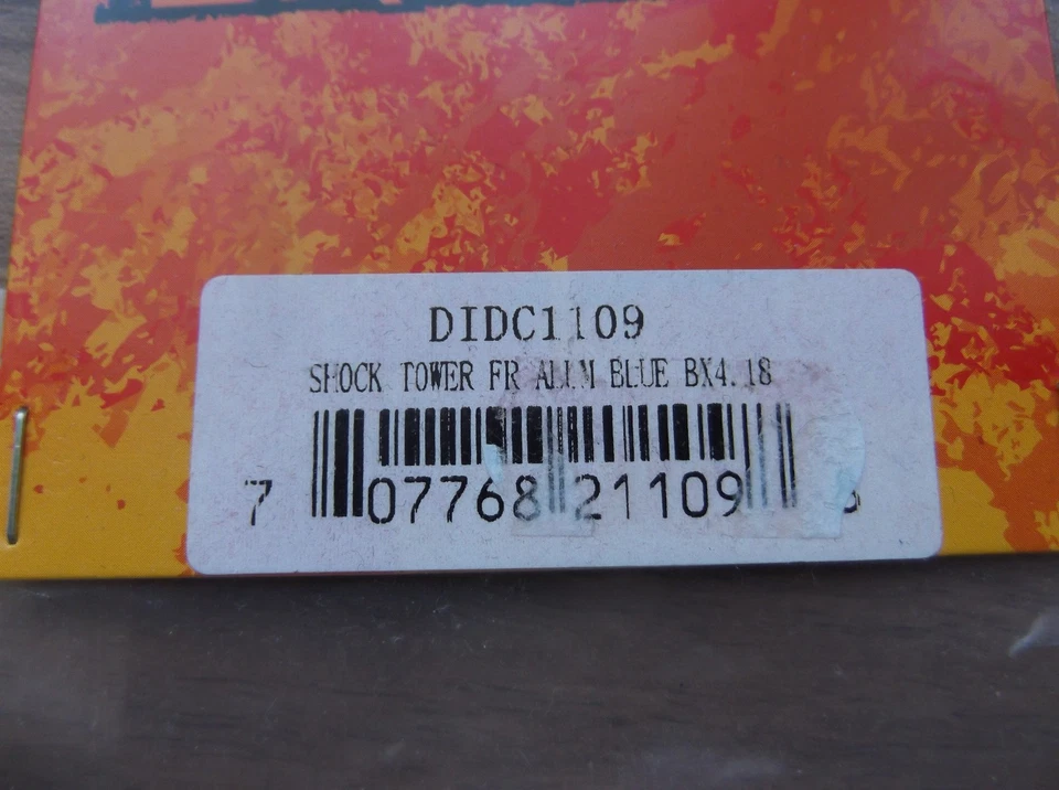 Dromida DIDC1109, BX 4.18 blau, Aluminium Dämpferbrücke vorn, OVP - Bild 2 von 4