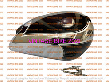 AJS G80 MATCHLESS BLACK & CHROME PETROL FUEL TANK /FIT FOR