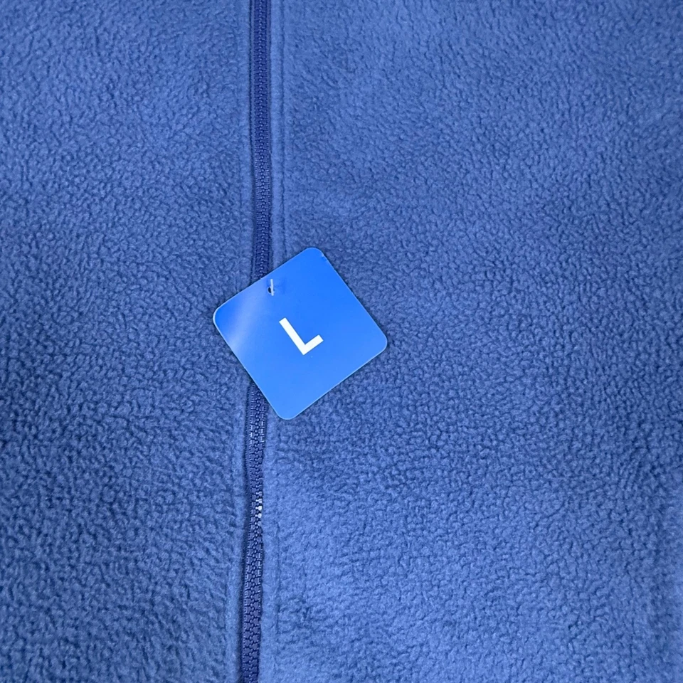 Orvis Classic Collection Mens Fleece Jacket Full Zip Blue Large - Image 4 of 4