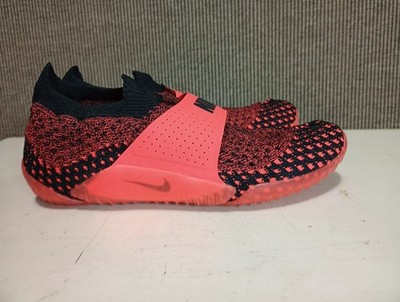 Nike Lab City Knife 3 Flyknit Black/Bright Crimson 896284-002 Women s Size 7