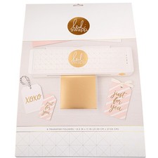 Heidi Swapp Transfer Folders Premium Craft-Reusable Foil Carrier 6-Pack 225