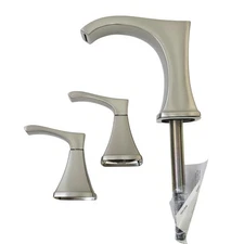 Pfister LF-049-VNGS Venturi 8 in. Widespread Bathroom Faucet - Brushed Nickel