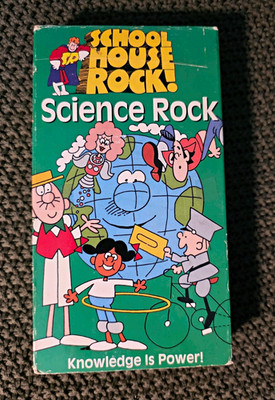 ABC Video Schoolhouse Rock! Science Rock VHS Collector's Ed 1993 English NTSC NR