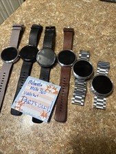X6 Motorola Moto 360 Smart Watches Parts Only   No Return 
