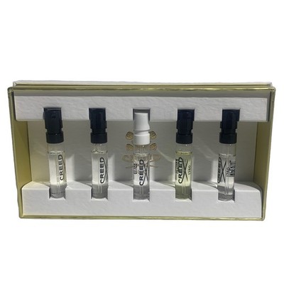 5pc CREED Discovery Sampler Set Aventus, Green Irish Tweed, Silver Mtn Water +