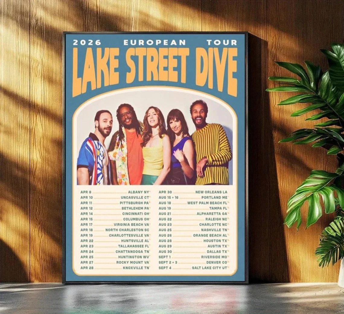 Lake Street Dive 2026 Tour Poster