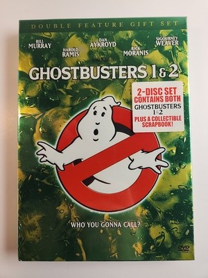 Ghostbusters Double Feature Gift Set (Ghostbusters / Ghostbusters 2) New Sealed 