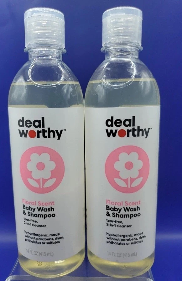 1 Case Of 12 DEAL WORTHY Floral Scent Baby Wash & Shampoo Tear Free 14 Fl Oz
Opens in a new window o