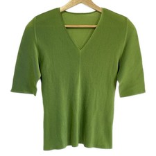 PLEATS PLEASE Light Green Women's Cutsew