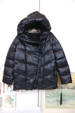 Puffer Jacket Donna Karan RRP 450 Women's Down black winter coat luxury premium