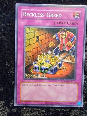 Reckless Greed RP02-EN071 Yu-Gi-Oh Retro Pack 2 Reprint NM