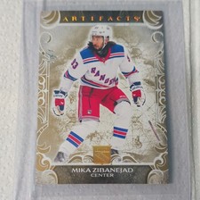 Upper Deck Artifacts Mika Zibanejad #41 Serial Numbered 2024-25 Rangers