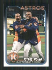 2024 Topps #329 Framber Valdez/Martin Maldonado CL Houston Astros 40379