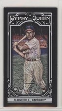 2013 Topps Gypsy Queen Mini Black 10/199 Enos Slaughter #43 HOF 0t2