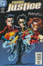 Young Justice #55 FN; DC | Peter David Last Issue - w/Bag+Board