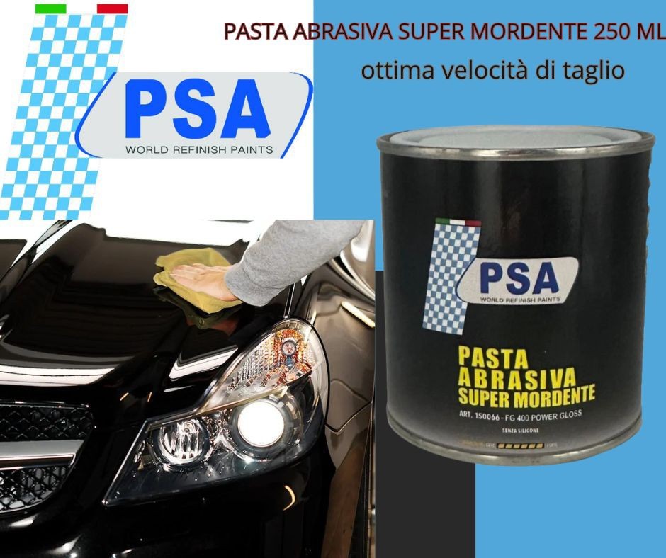 Pasta Abrasiva PSA 150066 Super Mordente Grossa 250ml - Rimuovi Graffi Auto
