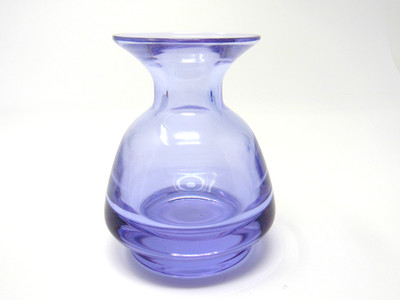 Original 20. Jahrhundert Murano Seguso Vetri D'Arte Alexandrit Vase 70er Jahre