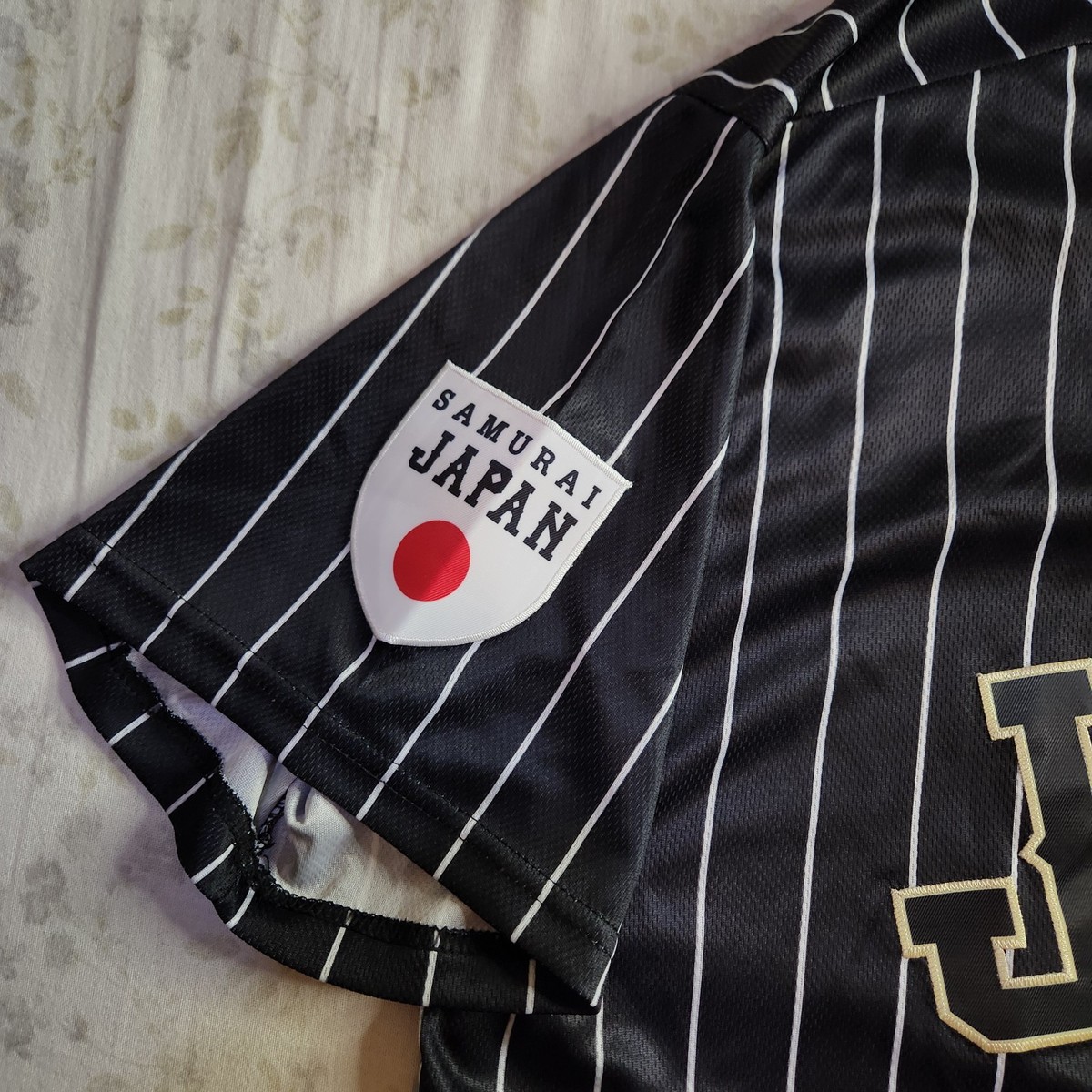 Shohei Ohtani #16 Team Japan Baseball Jersey With Patch 2XL Black