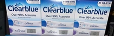 3 Clearblue Advanced Digital Ovulation Test Kit +1 Preg Test Exp 12/31/25+ Baby