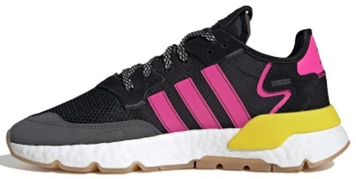 Adidas Originals Nite Jogger Shoes Core Black/Pink/Gum EG2955 Shoes Mens 9.5 Adidas Nite Jogger Gum Sole for sale | eBay main image 4