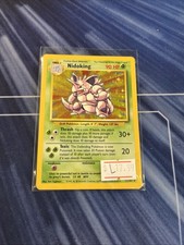 Nidoking 11/102 Base Set Holo Rare Vintage 1999 Pokemon Card