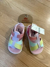 NEW: See Kai Run Shayna Pink/Multi Toddler Girls' Water Resistant Sandal