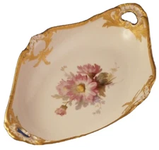 Antique KPM Berlin Neuzierat Porcelain Dish Bowl Porzellan Schale Art Nouveau