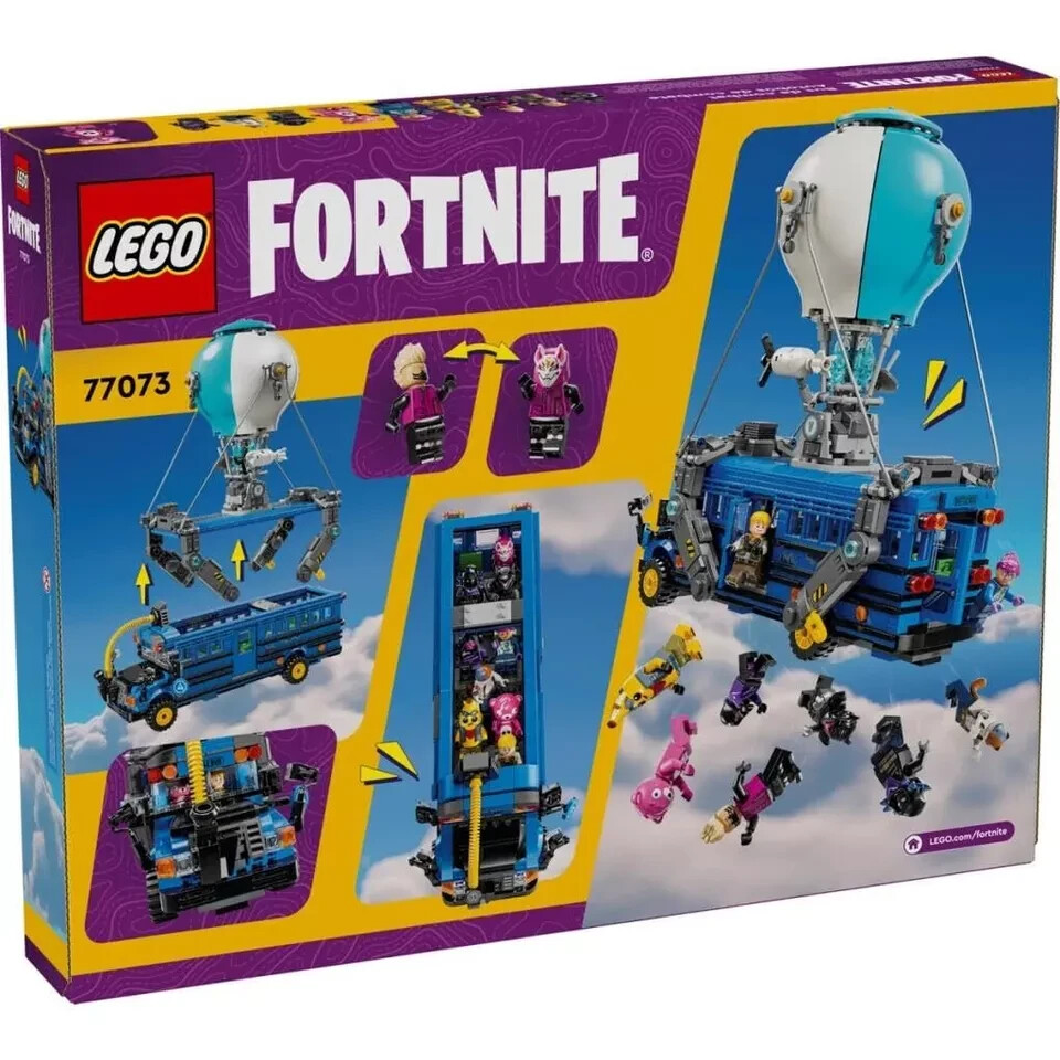 LEGO 77073 FORTNITE Battle Bus Sealed Complete Set 2024
