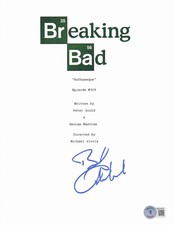 BOB ODENKIRK SIGNED AUTOGRAPH BREAKING BAD FULL SCRIPT BECKETT BAS COA