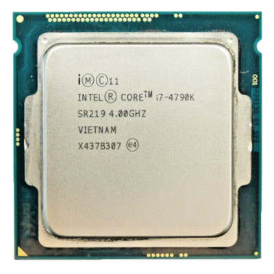 Intel Core i7-4790K 4.0-4.4 GHz 4-Core 8Thr 8MB 88W LGA1150 SR219 CPU Processor