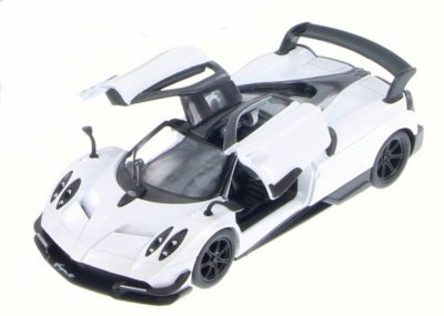 Kinsmart 1/38 Scale 2016 Pagani Huayra BC Diecast Model Toy 5400D White