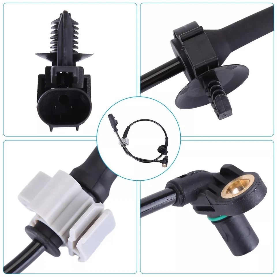 4pcs Front & Rear ABS Wheel Speed Sensors For Chevrolet Silverado 1500 2007-2013 - Image 2 of 4