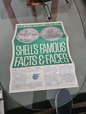 Vintage SHELL Oil Company Coin Collecting Game 1960's With Some Coins