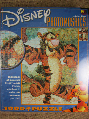 TIGGER DISNEY PHOTOMOSAICS Jigsaw Puzzle 1000 pc Robert Silvers