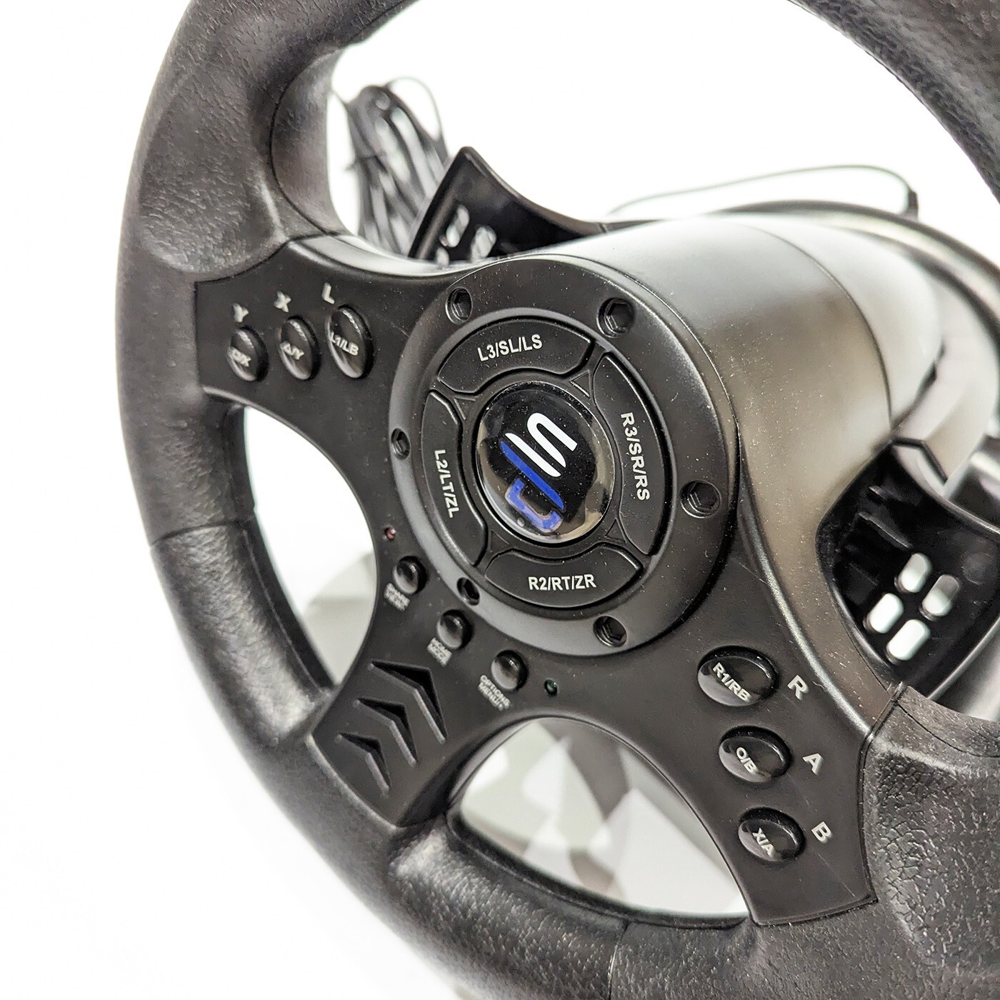 Subsonic Superdrive SV450 racing steering wheel + pedals USB for Xbox