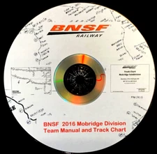 Burlington Northern Santa Fe MoBridge Subdivision Team Manual - PDF Pages on DVD