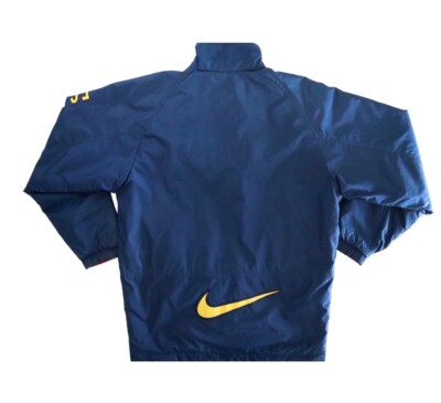 Barcelona FC 2000/01 NIKE Training Football Jacket S Vintage