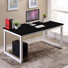 New Study Desk Wood Computer Table Office Furniture PC Laptop Workstation