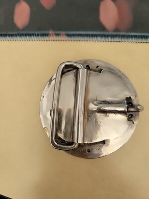 Vintage Eisenhower Silver Dollar belt buckle Vintage 1978 Eisenhower Liberty Dollar Coin Belt Buckle  main image 4