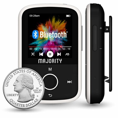 MP3 Player mit Diktiergerät, Kalender, 16 GB, erweiterbar, Majority, GEPRÜFT