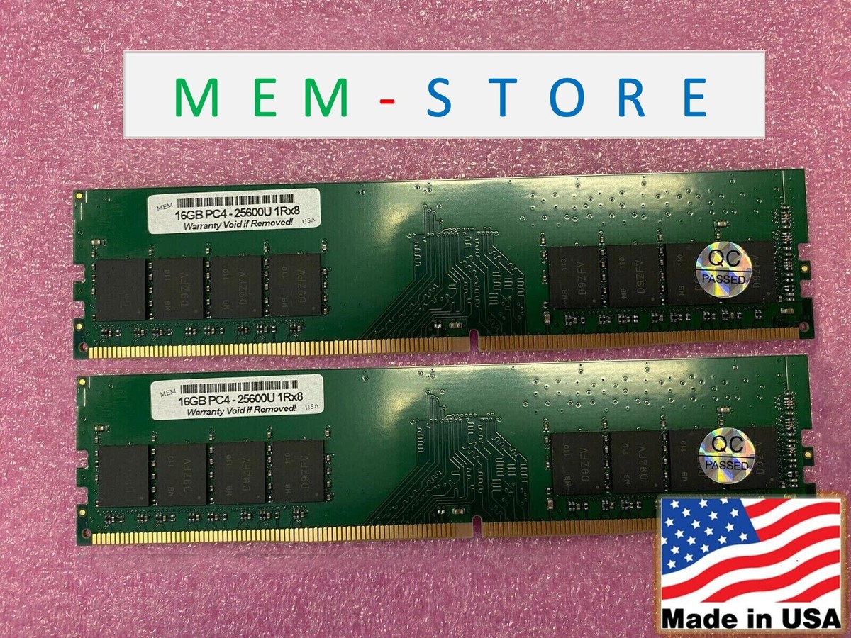 32GB 2x16GB DDR4-3200MHz UDIMM RAM CP2K16G4DFRA32A Compatible